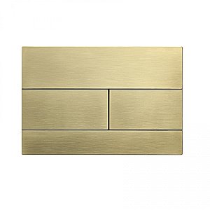 Кнопка смыва для инсталляции механическая WONZON & WOGHAND, Брашированное золото (WW-IB235-BG) купить в интернет-магазине сантехники Sanbest