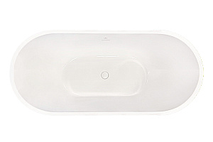 Акриловая ванна Royal Bath Wave RB610102 180х80 Белая/Фурнитура Белая купить в интернет-магазине Sanbest