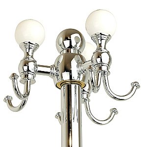 Стойка для ванной Migliore Provance ML.PRO-60.545.CR белая керамика с декором/хром купить в интернет-магазине сантехники Sanbest