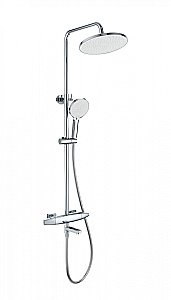 Душевая система с термостатом WONZON & WOGHAND NEO, Хром (WW-B3035-A2-CR) купить в интернет-магазине сантехники Sanbest