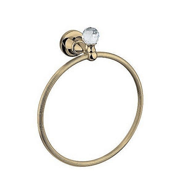 Полотенцедержатель Cezares Olimp OLIMP-RN-02-Sw бронза/Swarovski купить в интернет-магазине сантехники Sanbest