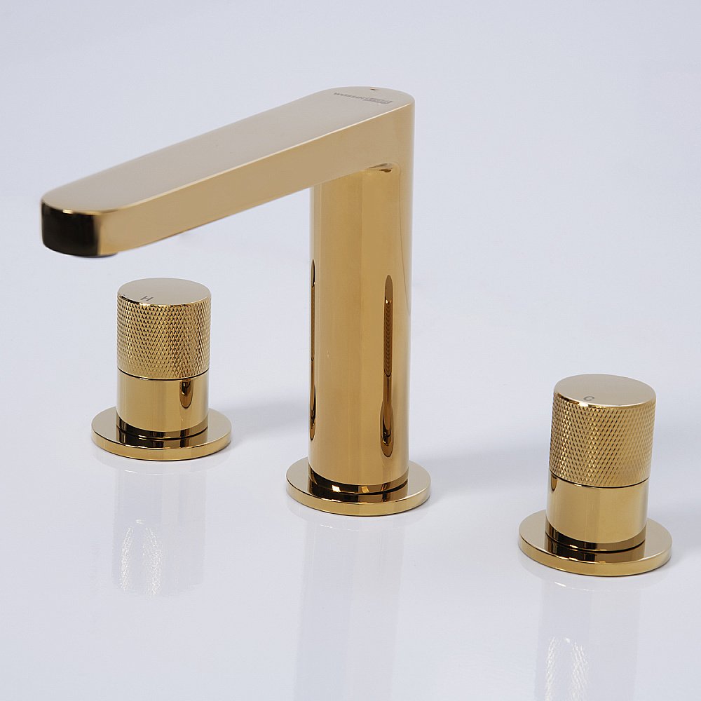 Смеситель для раковины WasserKRAFT Ems 7600 7635 золото купить в интернет-магазине сантехники Sanbest