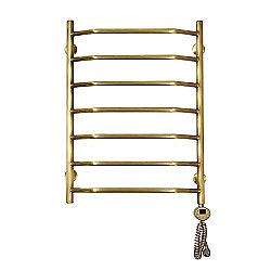 Полотенцесушитель электрический Domoterm Лаура П7 500x700 АБР ER бронза правый купить в интернет-магазине сантехники Sanbest