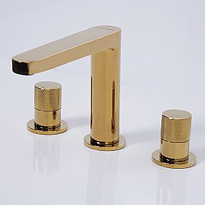 Смеситель для раковины WasserKRAFT Ems 7600 7635 золото купить в интернет-магазине сантехники Sanbest