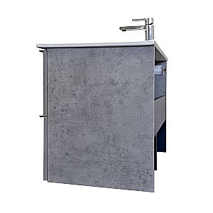 Тумба с раковиной Comforty Франкфурт 00-00011080 75 бетон светлый для ванной в интернет-магазине Sanbest