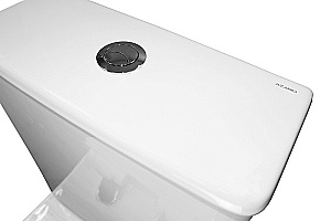 Унитаз напольный Azario Frento AZ-2311 белый, безободковый, с бачком, с крышкой микролифт купить в интернет-магазине Sanbest