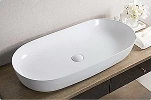 Раковина накладная Belbagno 82 BB1349 белая купить в интернет-магазине Sanbest