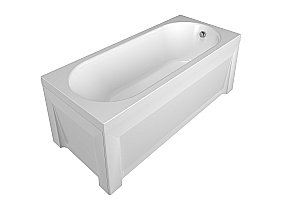 Акриловая ванна Alex Baitler Модерн 150х70 белая купить в интернет-магазине Sanbest
