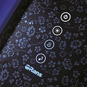 Душевая кабина Orans Diamond 89101BLH 100х100 профиль черный купить в интернет-магазине Sanbest