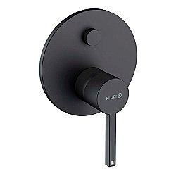 Смеситель для душа Kludi Nova Fonte Puristic 207593915 черный матовый купить в интернет-магазине сантехники Sanbest