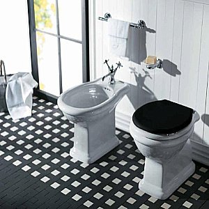 Унитаз приставной SIMAS Lante LA02 белый купить в интернет-магазине Sanbest