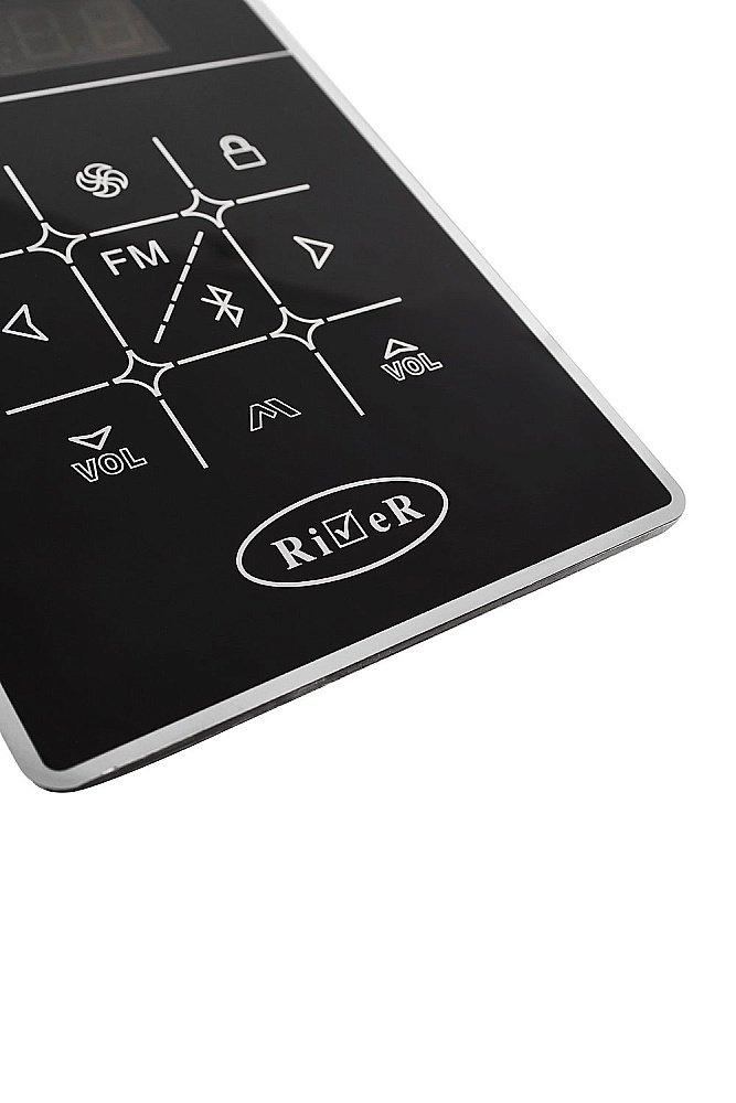 Душевая кабина RIVER TEMZA 100/24 ТН стекло тонированное купить в интернет-магазине Sanbest