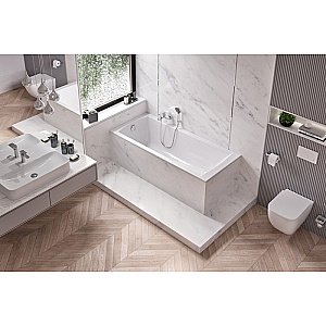 Ванна Excellent Aquaria Slim 160x70 WAEX.AQU16WHS белая купить в интернет-магазине Sanbest