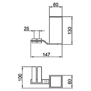 Стакан Webert Wolo WO500301015 купить в интернет-магазине сантехники Sanbest