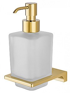 Дозатор мыла WONZON & WOGHAND ECLIPSE, Глянцевое золото (WW-9133-LG) купить в интернет-магазине сантехники Sanbest