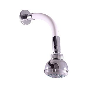 Верхний душ с держателем Rav-Slezak SK0051B белый/хром купить в интернет-магазине сантехники Sanbest