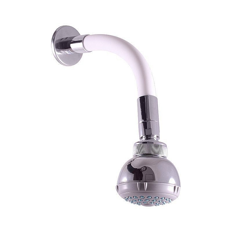 Верхний душ с держателем Rav-Slezak SK0051B белый/хром купить в интернет-магазине сантехники Sanbest