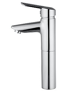 Смеситель для раковины высокий WONZON & WOGHAND BAROQUE, Хром (WW-191104-CR) купить в интернет-магазине сантехники Sanbest