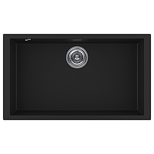 Кухонная мойка Paulmark GRATO PM867644-BLM черный купить в интернет-магазине сантехники Sanbest