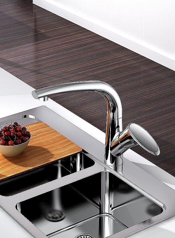 Смеситель для кухни Kaiser Calla 71044 купить в интернет-магазине сантехники Sanbest