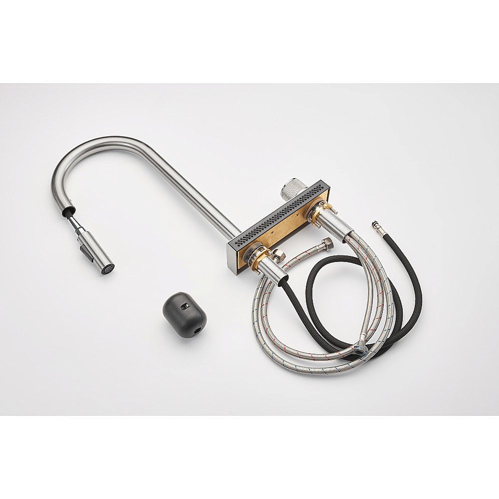 Смеситель для кухни Milacio Ultra MCU.556.SS нержавеющая сталь купить в интернет-магазине сантехники Sanbest