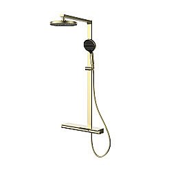 Душевая система Vincea Aspire VSFS-4AS1BG брашированное золото купить в интернет-магазине сантехники Sanbest