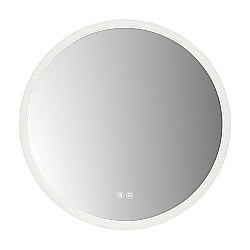 Зеркало Azario Ольга АZ-LED013525 белый матовый в ванную от интернет-магазине сантехники Sanbest