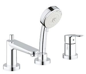 Смеситель для ванны Grohe BauEdge 2511700A хром купить в интернет-магазине сантехники Sanbest