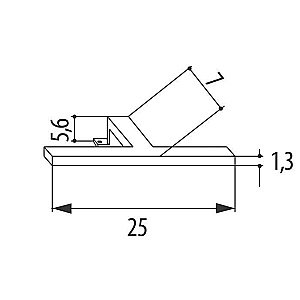 Светильник для зеркала Eban Enrica купить в интернет-магазине сантехники Sanbest