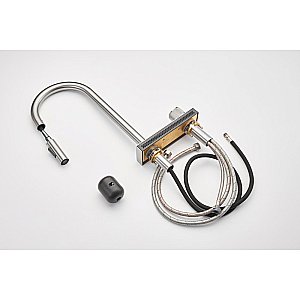 Смеситель для кухни Milacio Ultra MCU.556.SS нержавеющая сталь купить в интернет-магазине сантехники Sanbest