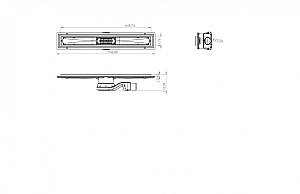 Душевой лоток Timo BASIC LINE BLPG 65 нержавеющая сталь купить в интернет-магазине Sanbest