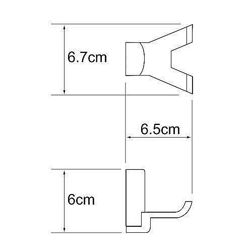 Крючок WasserKRAFT Leine K-5023 купить в интернет-магазине сантехники Sanbest