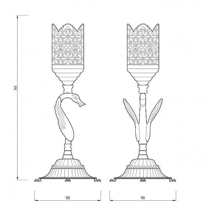 Канделябр Migliore LUXOR 26151 золото купить в интернет-магазине сантехники Sanbest