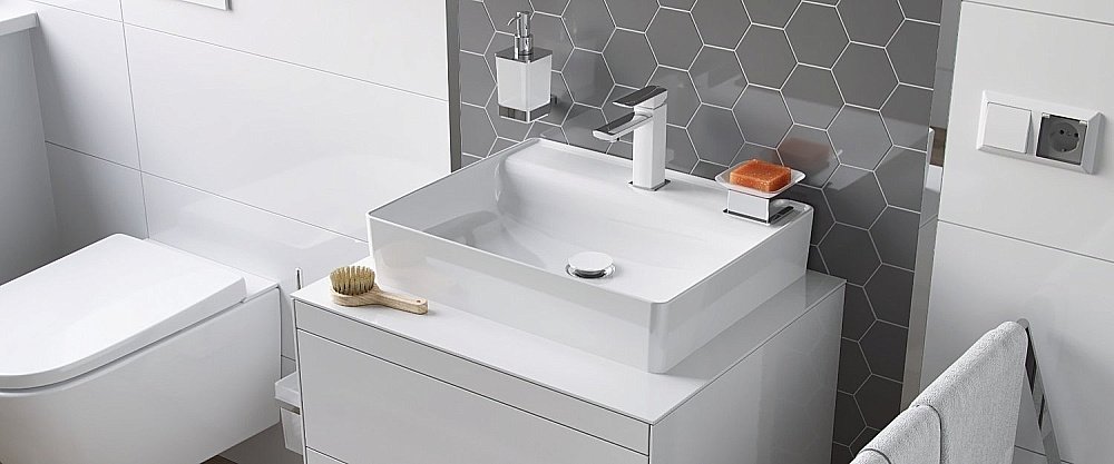 Донный клапан Excellent 1485.01 71 белый купить в интернет-магазине сантехники Sanbest