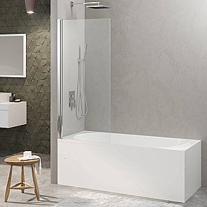 Шторка для ванны Berges RIVER S 900 065012 стекло прозрачное купить в интернет-магазине Sanbest