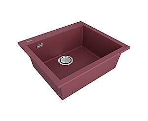 Кухонная мойка Paulmark Decoration 56 PM935650-ME красная матовая купить в интернет-магазине сантехники Sanbest
