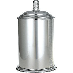 Ведро для мусора Boheme Murano 10907-W-CR хром купить в интернет-магазине сантехники Sanbest