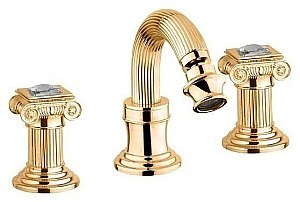 Смеситель для биде Cezares OLIMP-BBS2-03/24-Sw золото купить в интернет-магазине сантехники Sanbest