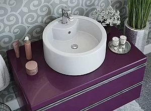 Раковина Kirovit Сигма 460 белая купить в интернет-магазине Sanbest
