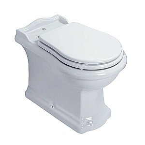 Унитаз приставной Migliore BELLA 30856 белая керамика купить в интернет-магазине Sanbest