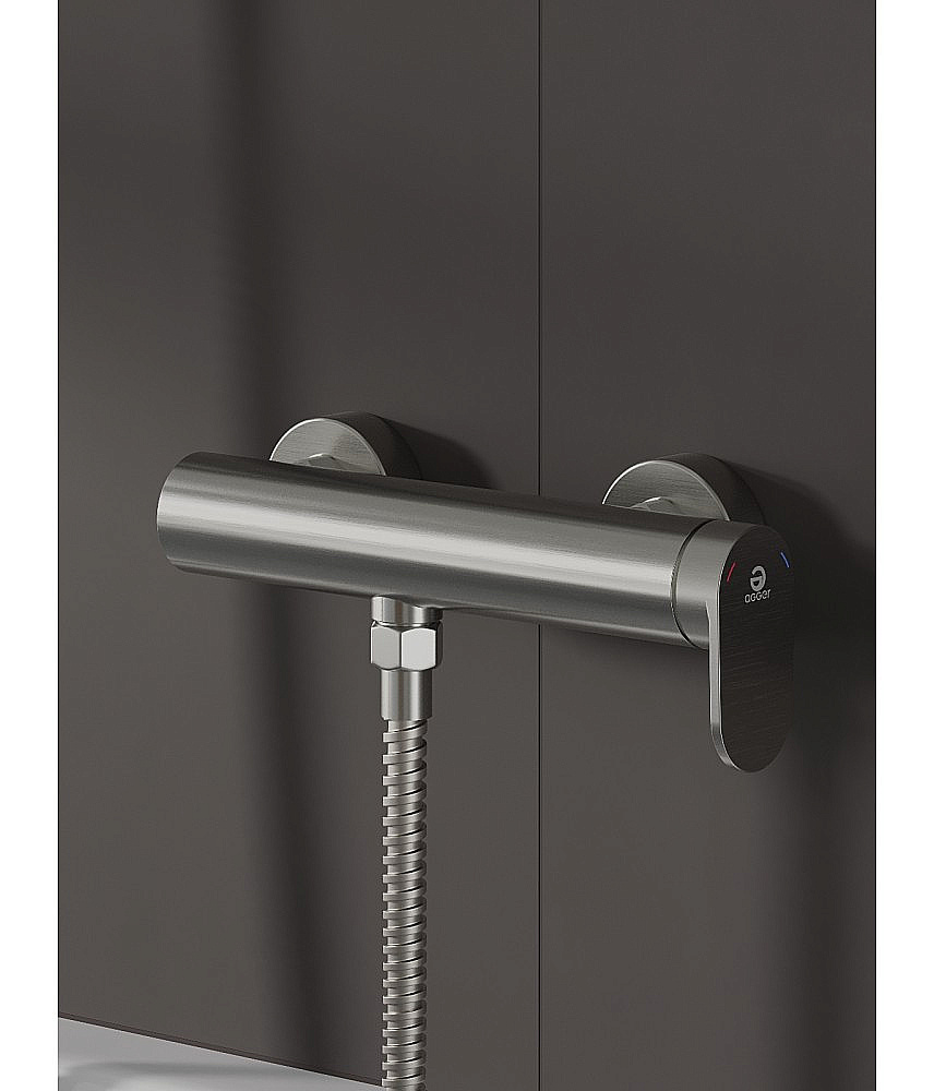 Смеситель для душа Agger Sweet A2720022 сатин матовый купить в интернет-магазине сантехники Sanbest