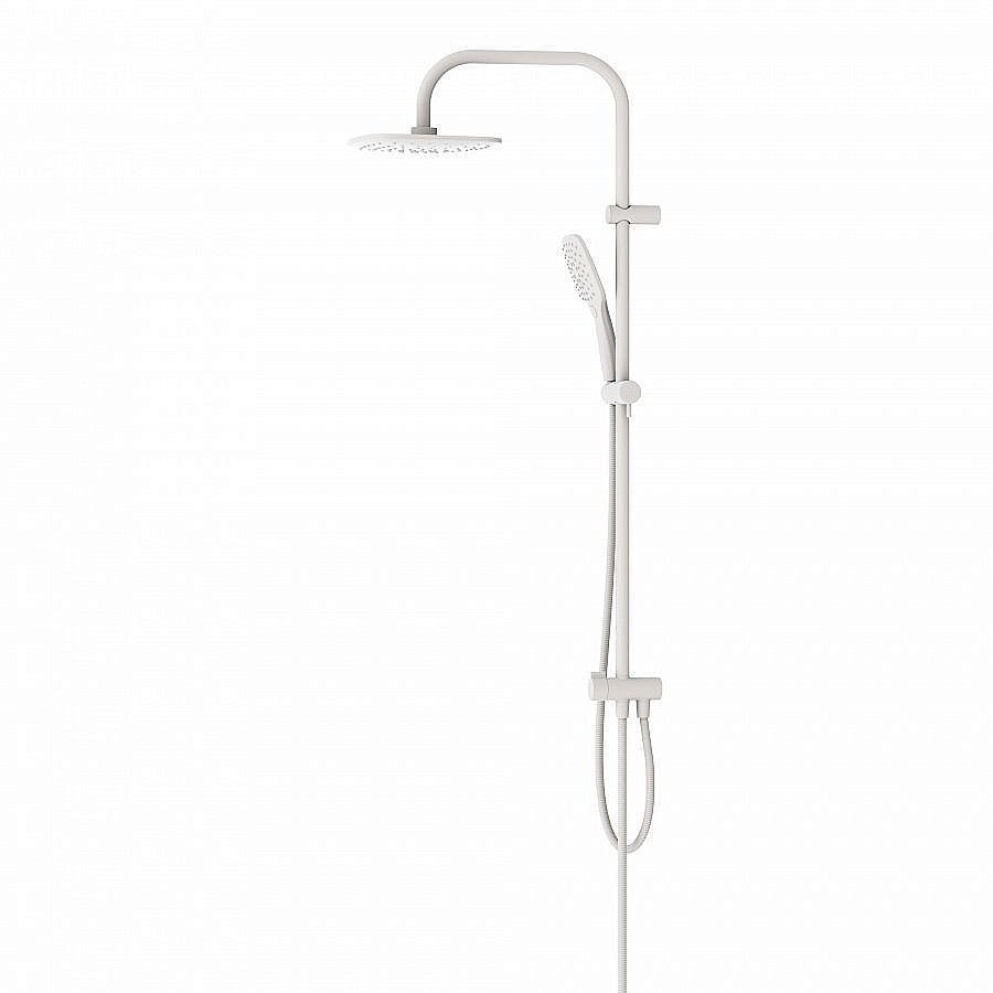 Душевая система Damixa Origin Evo DX978200200 белая матовая купить в интернет-магазине сантехники Sanbest