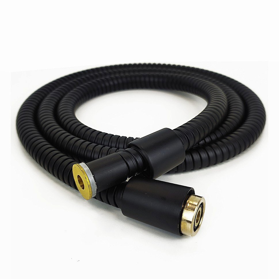 Душевой шланг Paini 53PZ162DAC черный брашированный купить в интернет-магазине сантехники Sanbest