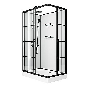 Душевая кабина Niagara Standart ST100/80/15Q/KL/BKT 100х80 купить в интернет-магазине Sanbest