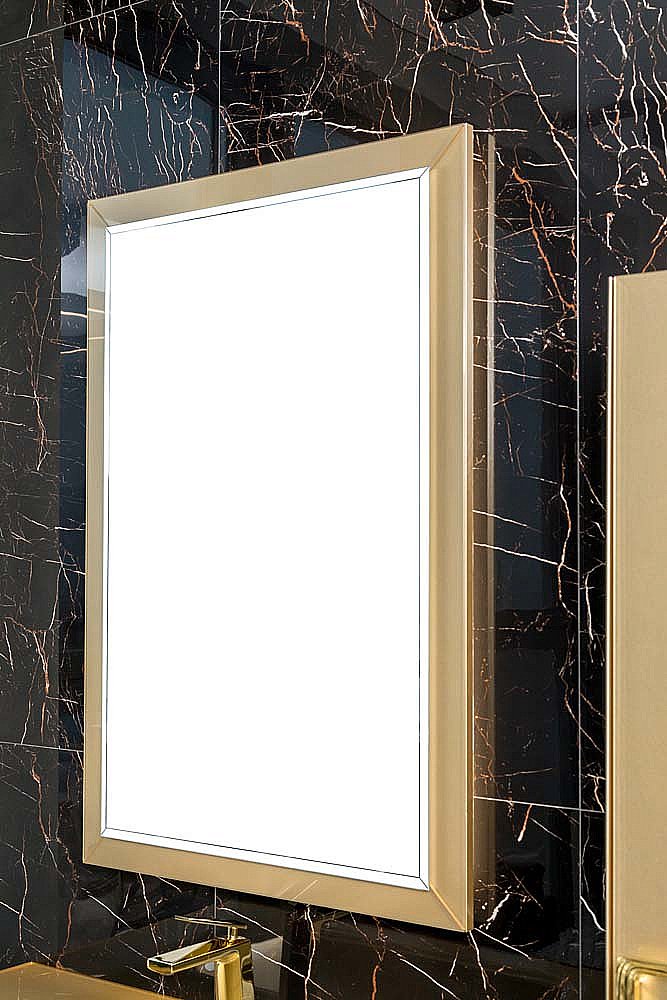 Зеркало Armadi Art Lucido Dolce Capuccino 567-CP 105 капучино в ванную от интернет-магазине сантехники Sanbest