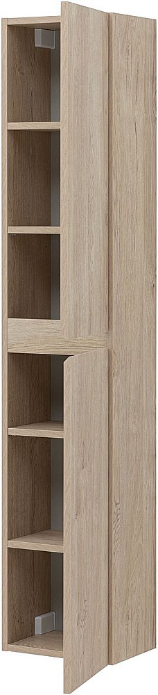 Шкаф-пенал Aquanet Нота New 334201 30 дуб светлый для ванной в интернет-магазине сантехники Sanbest