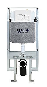 Инсталляция для унитаза WeltWasser AMBERG 497 ST без кнопки купить в интернет-магазине сантехники Sanbest