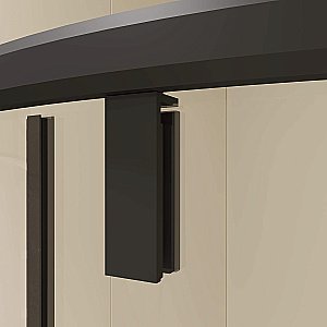 Душевой уголок RGW Classic CL-55-B 90х90 72095599-14 стекло прозрачное/профиль черный купить в интернет-магазине Sanbest