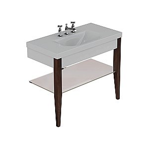 Консоль с раковиной Kerasan Bentley 120 с полкой для ванной в интернет-магазине сантехники Sanbest