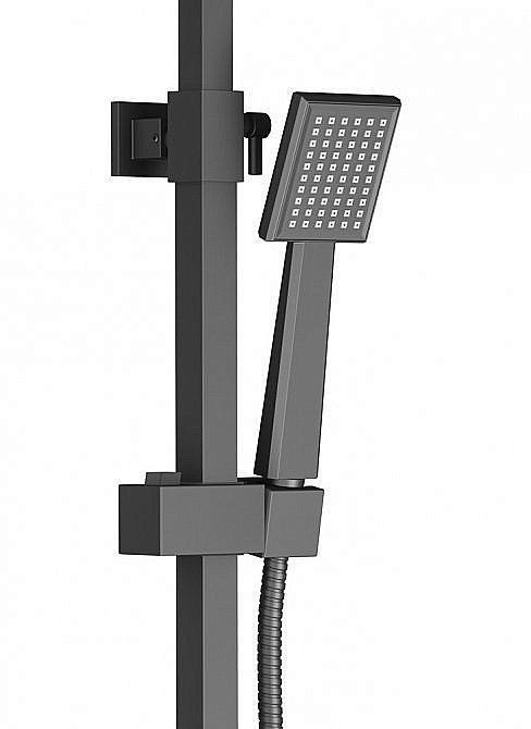 Душевая система Timo Selene SX-1030/03 черная матовая купить в интернет-магазине сантехники Sanbest